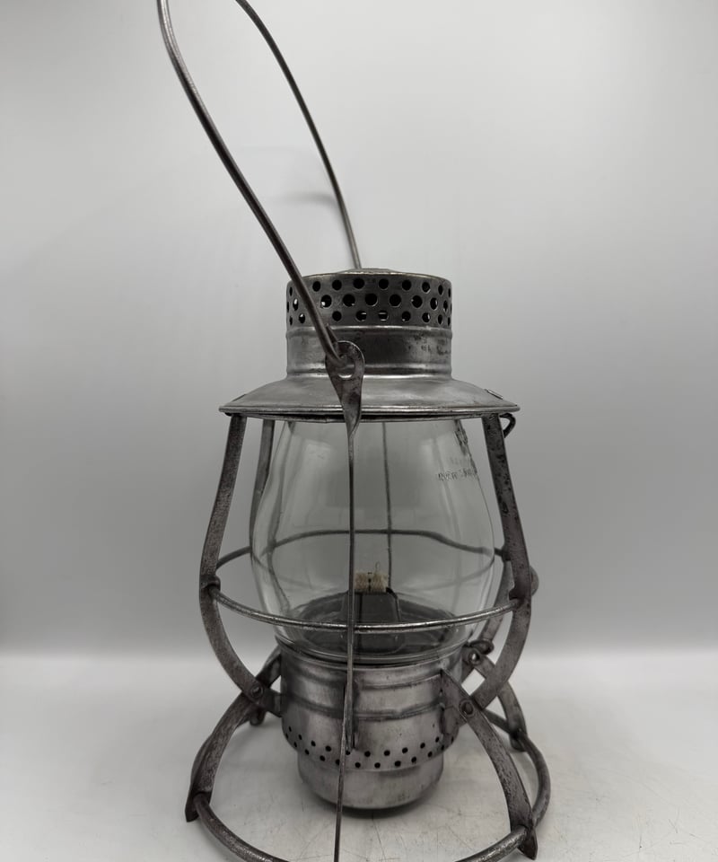 002レイルロードランタン DIETZ No.39 STEEL CLAD クリアグローブ N