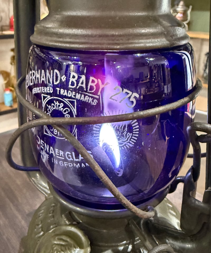 レアアイテム‼️FEUERHAND No.275 オリジナルブルーガラス