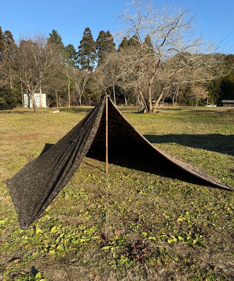 軍幕❗️オーストリア軍用テント 1枚バラ売り リバーシブル