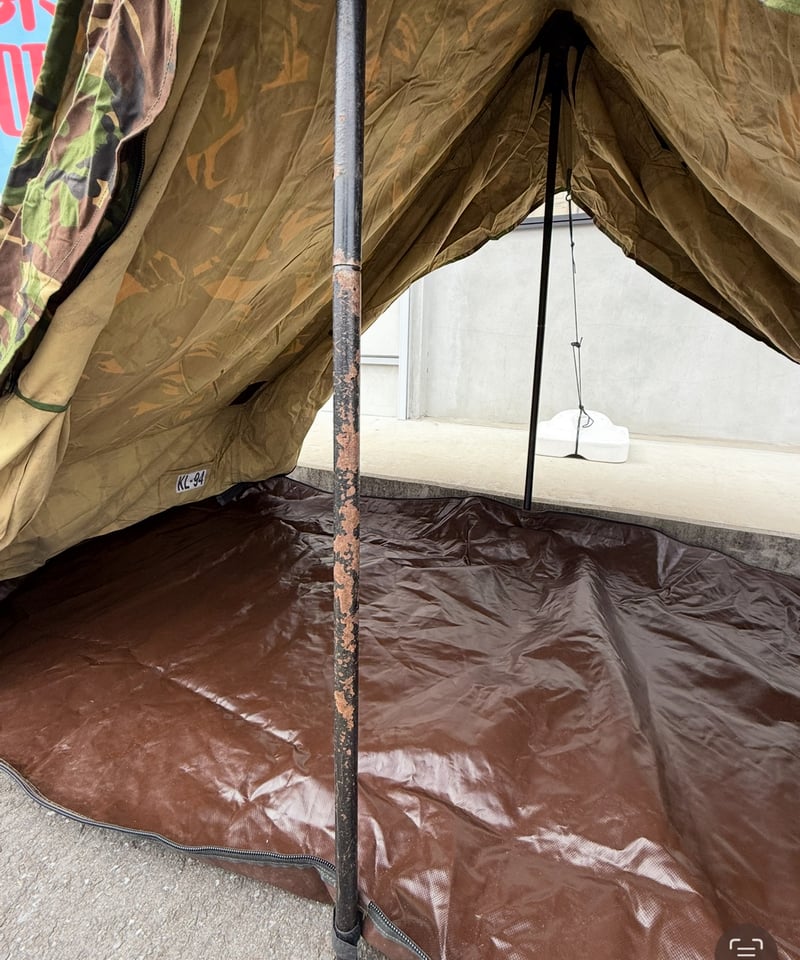 軍幕❗️ ダッチアーミーテント DPMカモ オランダ軍 | ヴィンテージ