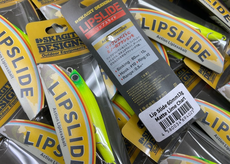 Lip Slide 60mm 13g Sinking | SKAGIT WEBSHOP