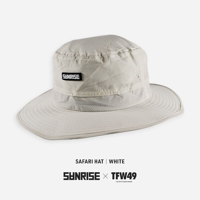 TFW49 SAFARI HAT】WHITE | SANRISE Online Store