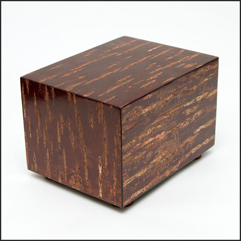 桜皮細工 面盛二段 桜（樺細工） | 角館桜皮細工センター