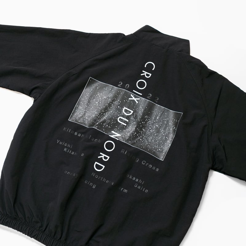 クロワデュノール グラフィカルブルゾン（黒/Black） | HORSEGOODSnet