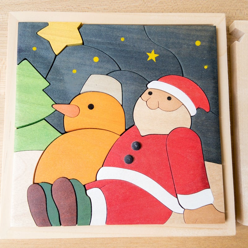 クリスマス 手作り木製パズル 千葉圭介 【公式通販】