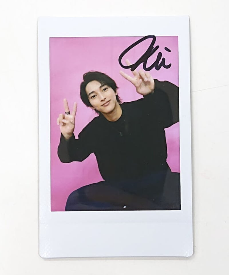 イタミ有】木原瑠生 サイン入りチェキ | K-BOOKS K-POP館 アイドル館