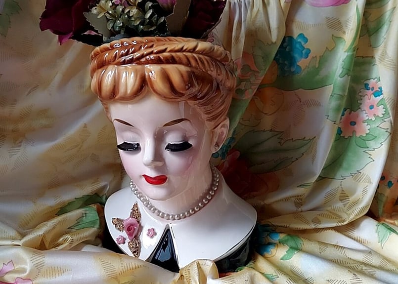 瀬戸ノベルティ🌹レディヘッドベース | あんちーくKIDAN STORE