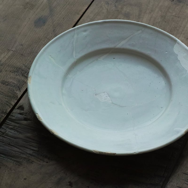 17世紀オランダ 白デルフト皿 / the Netherlands 17th C | tsuc