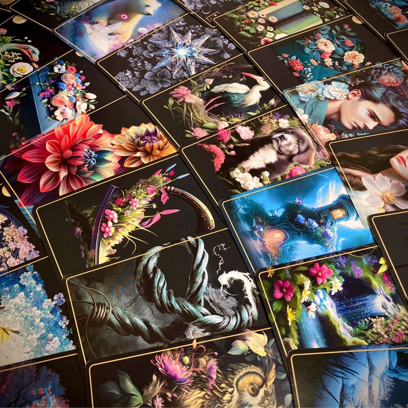 花柄のルノルマンカード｜正規輸入品 | タロクル｜TaroCle (海外