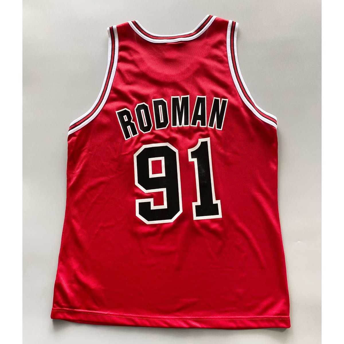 Champion ゲームシャツ / デニス・ロッドマン【シカゴ・ブルズ】 L