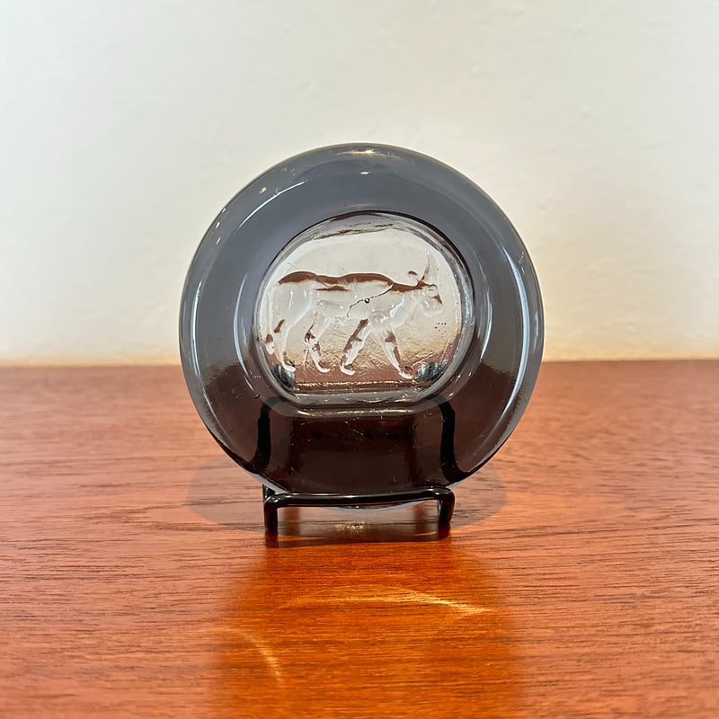 Eric Hoglund/エリックホグラン》アッシュトレイ/牛/グレー/M【Boda