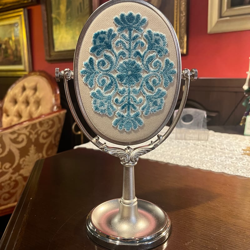 資生堂 SHISEIDO 花椿会ノベルティ スタンドミラー | アンティーク家具