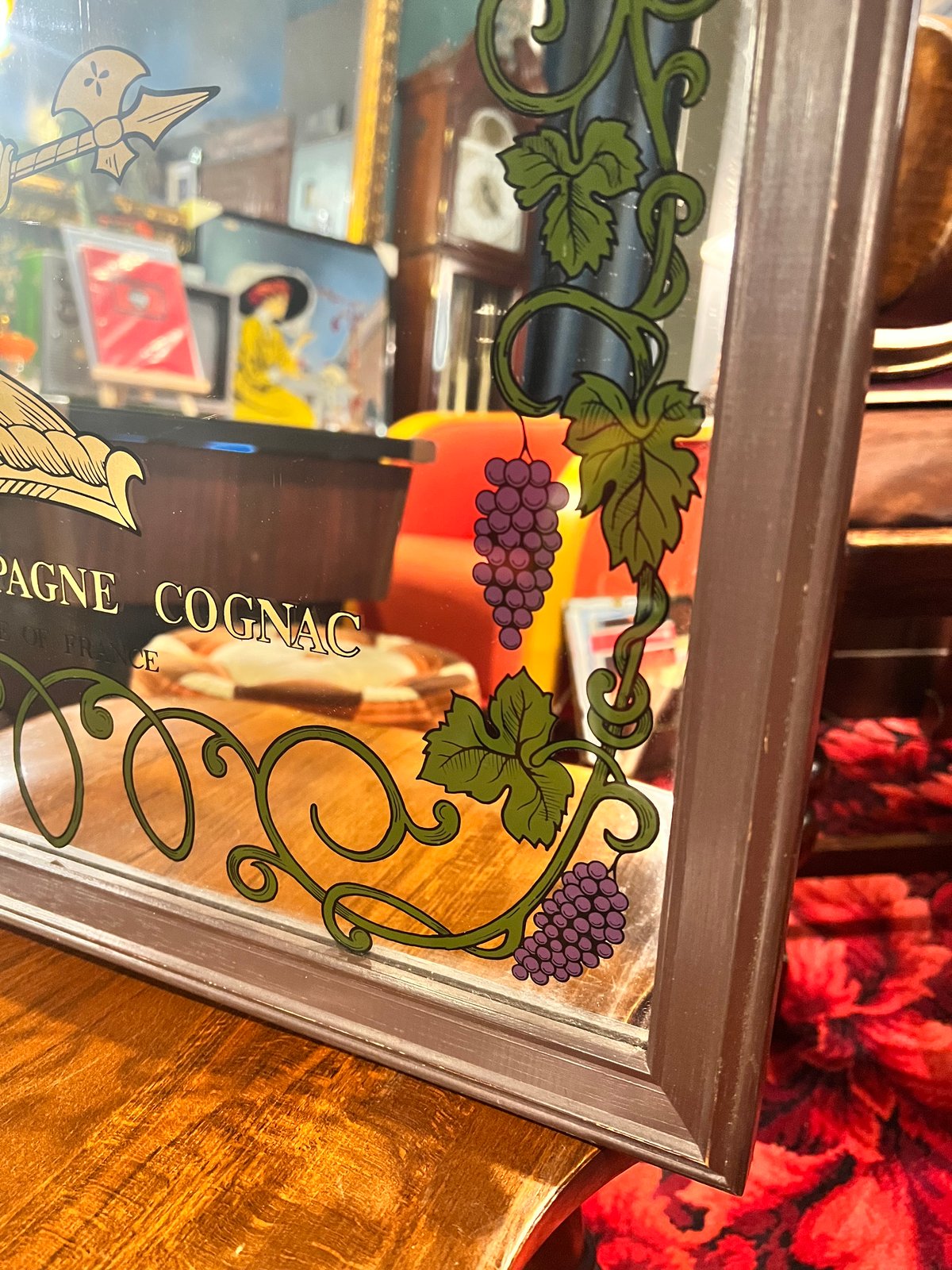 Hennessy VSOP (ヘネシー)ヴィンテージパブミラー | アンティーク家具