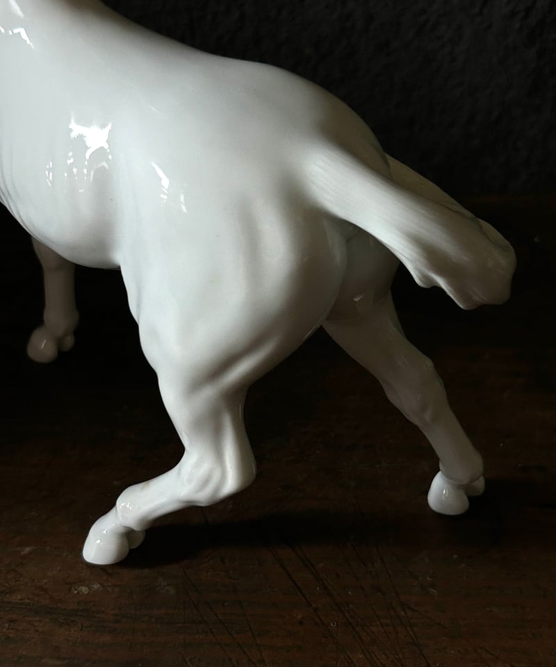 白磁馬/鍋島焼/大五窯/置物/インテリア/伝統工芸 | 骨董・アンティーク