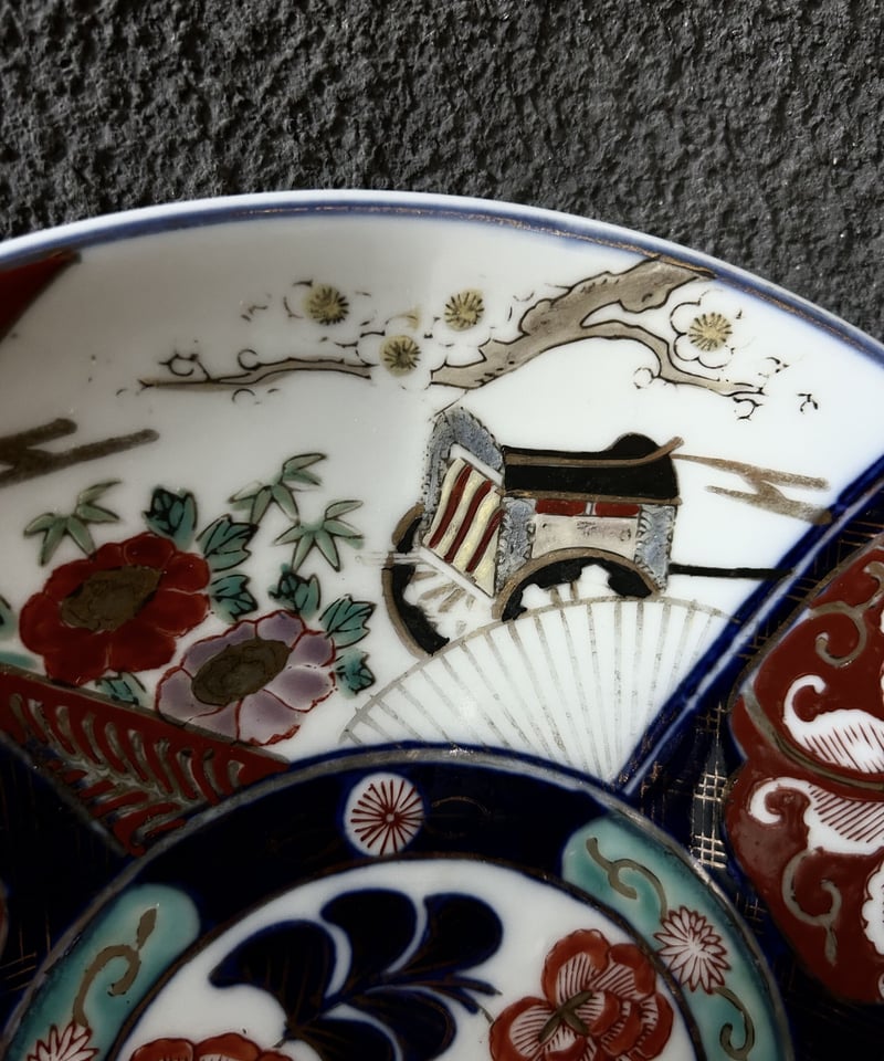 有田焼の大皿C/骨董/食器/花柄 | 骨董・アンティークのオンライン