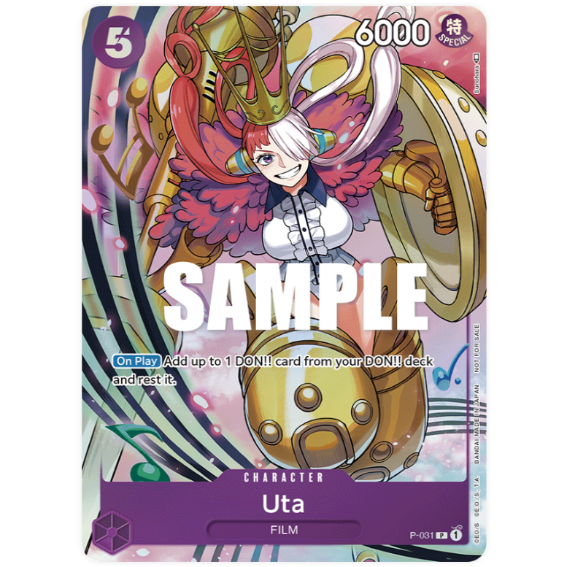 ワンピースカード】Uta（P-031）ウタ | Huskita TCG