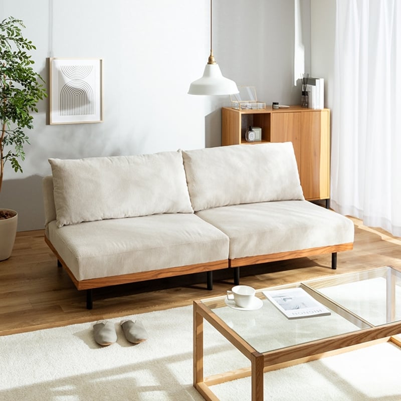 2人掛け リクライニング ソファベッド ゆったり 幅180cm 組み換え自由