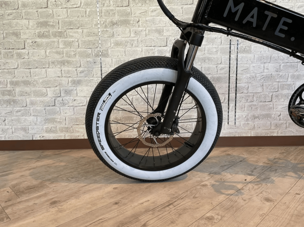 E-Bike用 ホワイトリボン ファットタイヤ 1本 20x4.0 SUPER73/MATE.