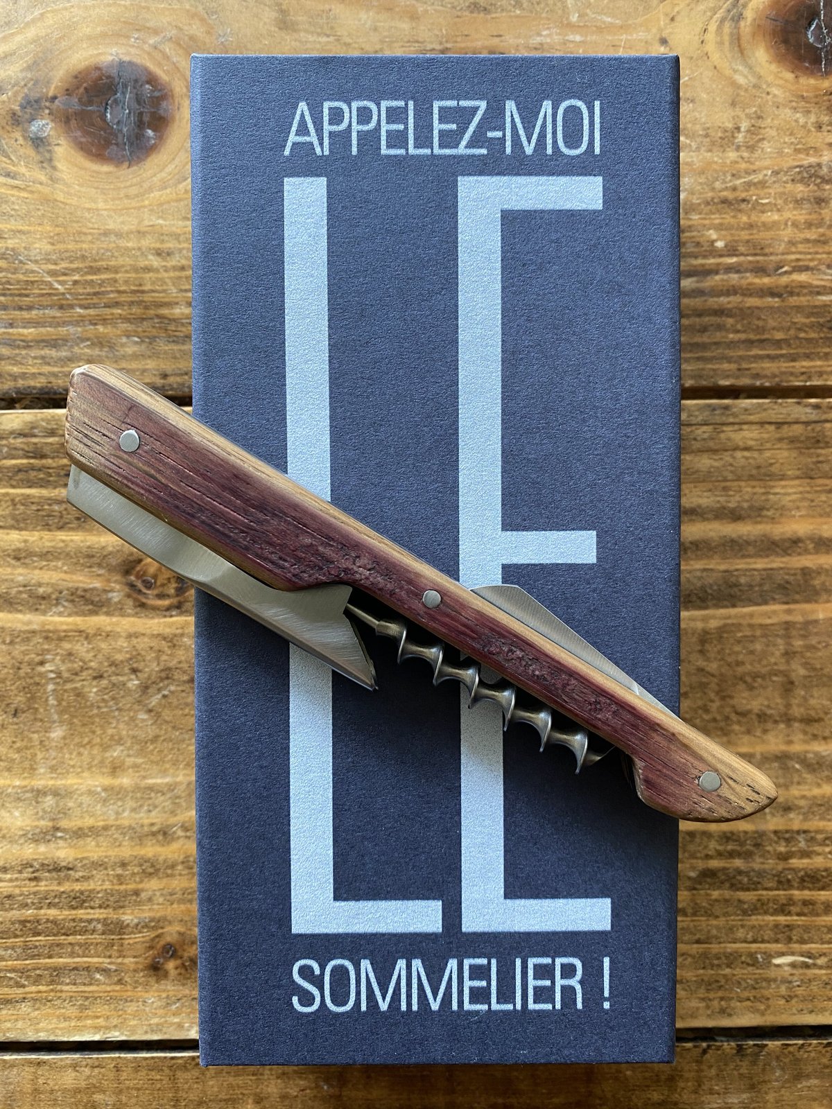 再入荷！】Perceval ソムリエナイフ（ワイン樽）-Patrik Bouju, La B