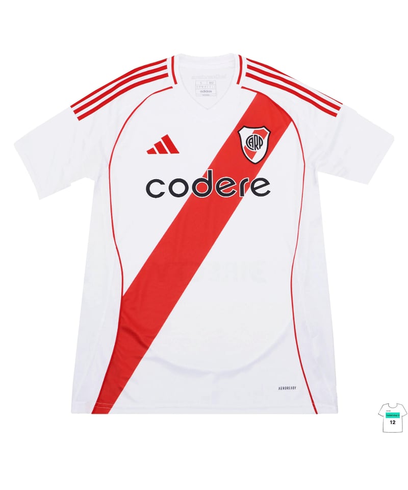 受注販売】24/25 リーベルプレート 公式マーキング付きユニフォーム