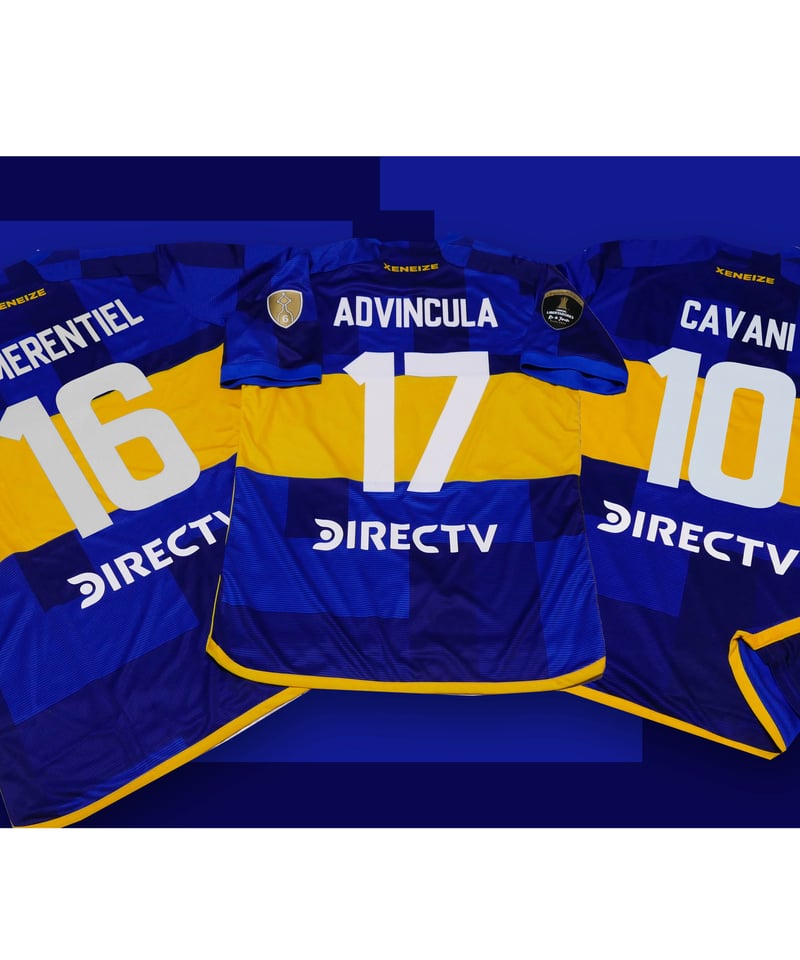 ボカジュニアーズ 選手支給品ユニフォーム ガゴ 1試合限定ユニ 激レア