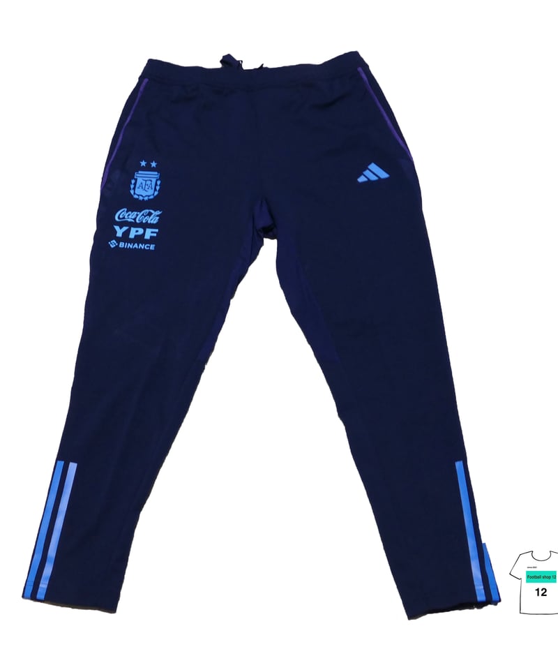 Adidas 2022 アルゼンチン代表黒トレーニングトップ&パンツセット 公式