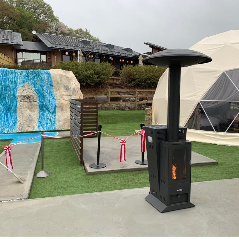 無電源ペレットストーブ『パティオヒーター HOT SPOT 13』 | エコ