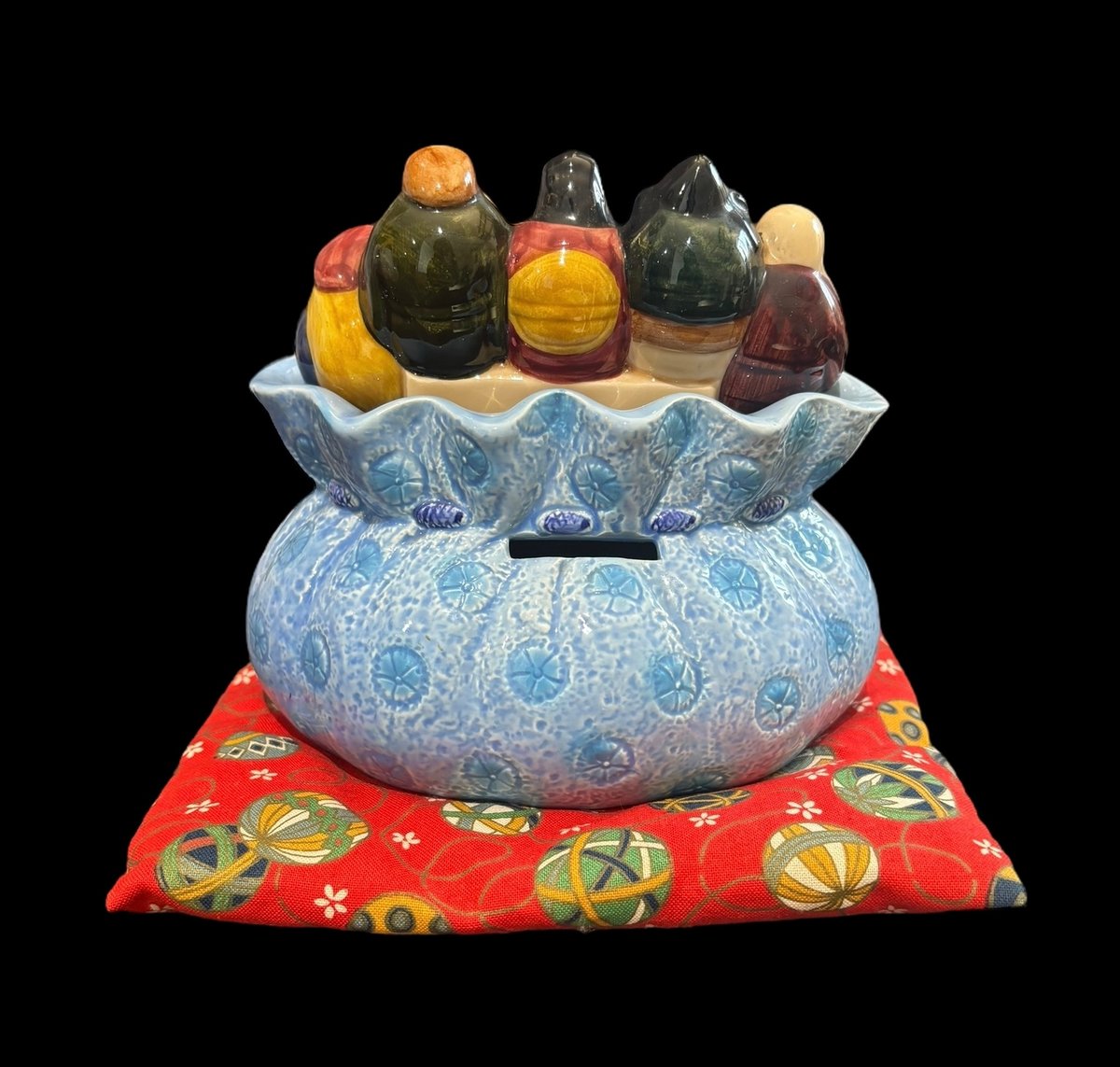 七福神 貯金箱 大黒 恵比寿 布袋 弁財天 毘沙門天 福禄寿 縁起物 開運