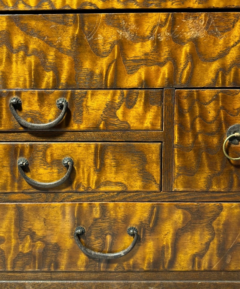 桐箱 入れ子 手描き 小物入れ 昭和 レトロ アンティーク 【公式通販】