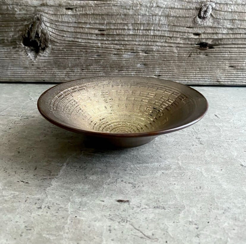 有田焼 陶悦窯 晶金塗り5.5寸反鉢 | MatsuBokkuri