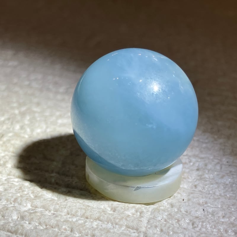 アクアマリン スフィアA 台座付き | asterisk