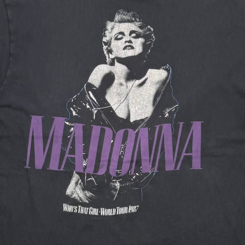 MADONNA WHO'S THAT GIRL WORLD TOUR 1987 HANES X