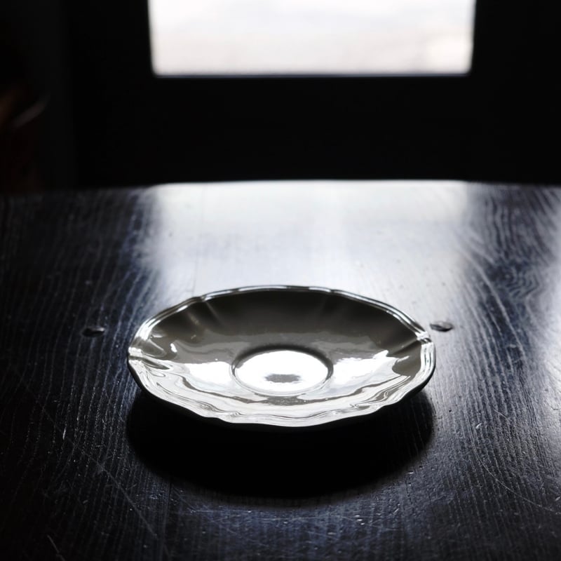 ディゴワンサルグミンヌ 花リム ソーサーφ16.5cm フランス