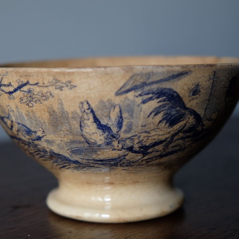 クレイユ＆モントロー 1800年後期 カフェオレボウル アンティーク