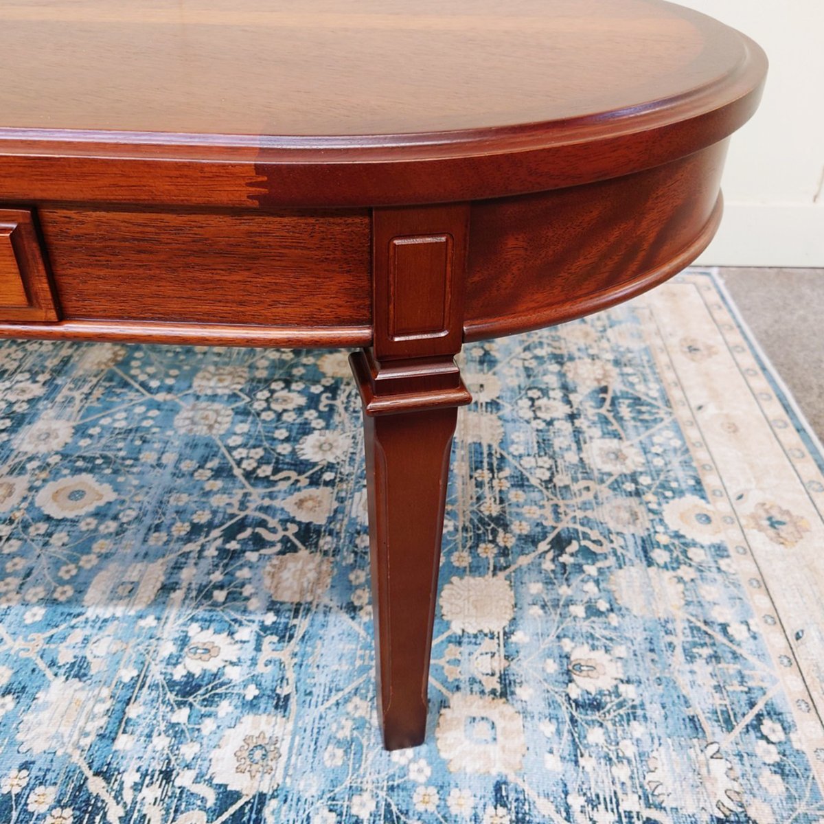 マルニ木工 地中海 センターテーブル 楕円形引き出し付き クラシカル マルニ木工> センターテーブル・地中海シリーズ | FUJIWAKAYAMA