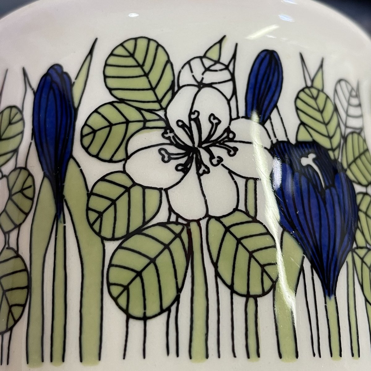 Vintage品】アラビア ARABIA クロッカス Krokus ティーカップ ソーサー