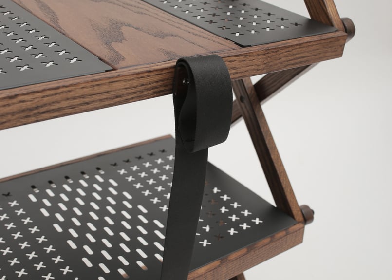 アイアン&ウッド 3段ラック（W） | KIMICAMP