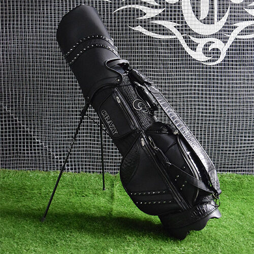 キャディバッグ ナイロン×クロコ調 | CRAZYストアーズ店