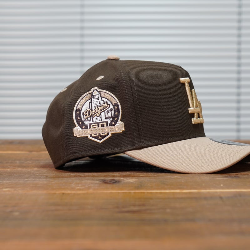 NEWERA・ニューエラ 9FORTY A-Frame Iced Latte ロサンゼルス・ド