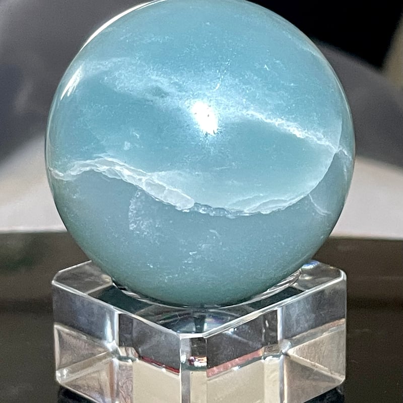 アマゾナイト【天河石】丸玉○スフィア◇天然石◇パワーストーン