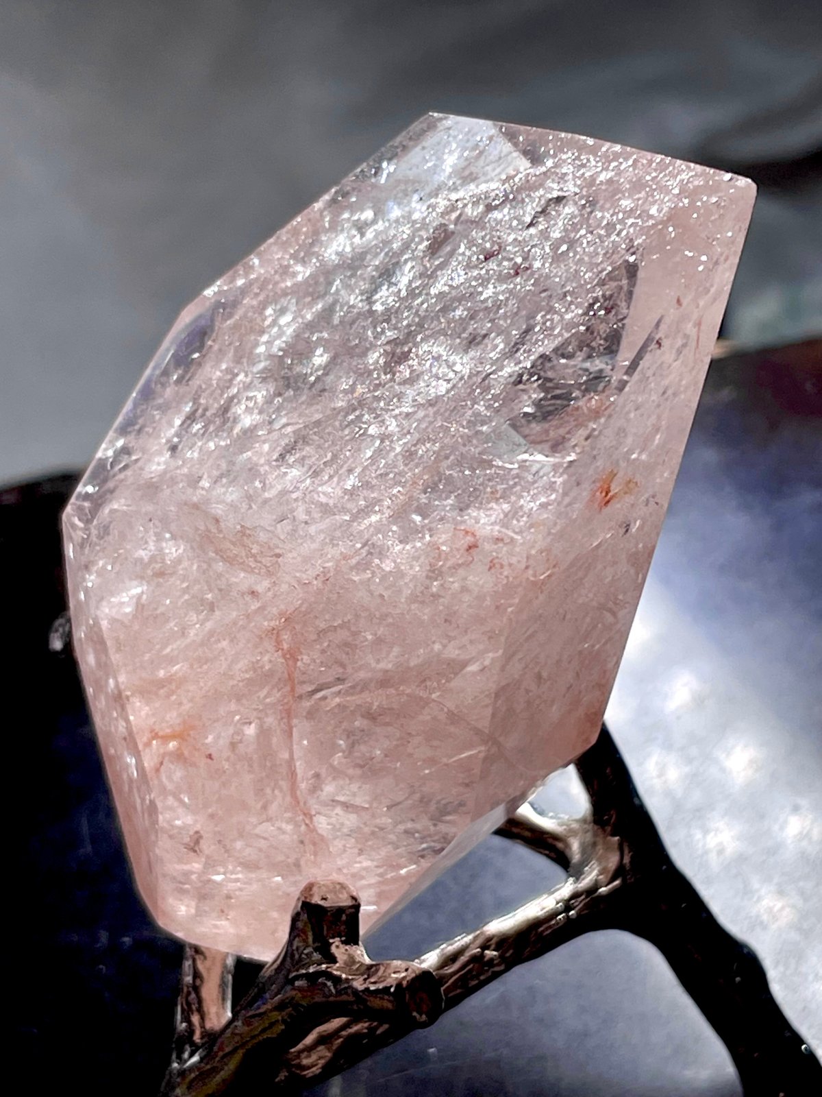 ピンククォーツ【ピンクアゼツライト】フリーフォーム◇天然石