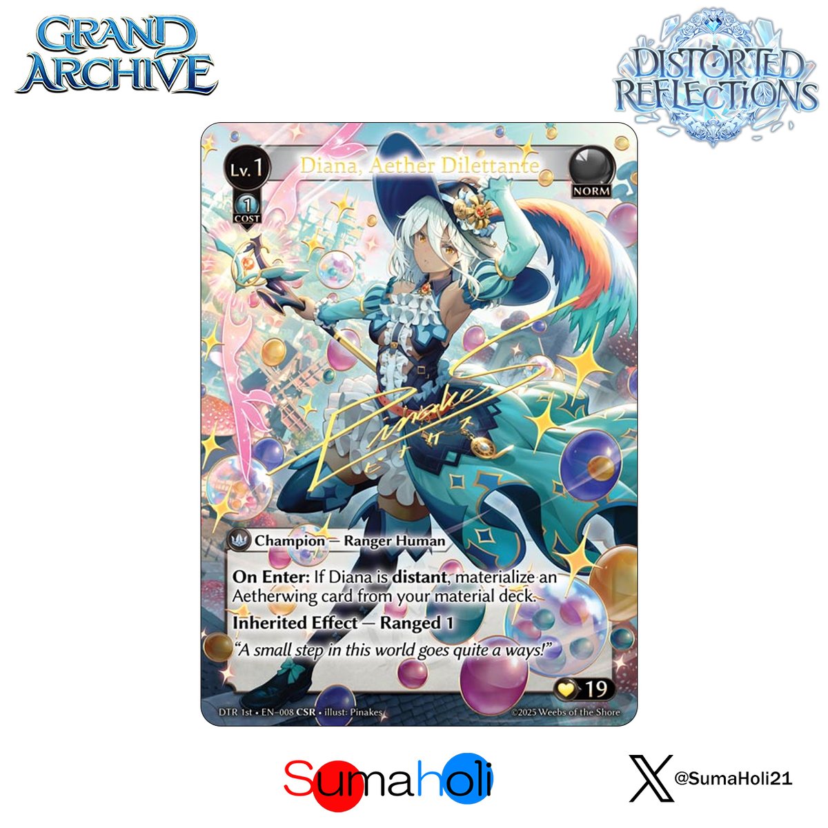 Grand ArchiveTCG『Diana, Aether Dilettante』Disto