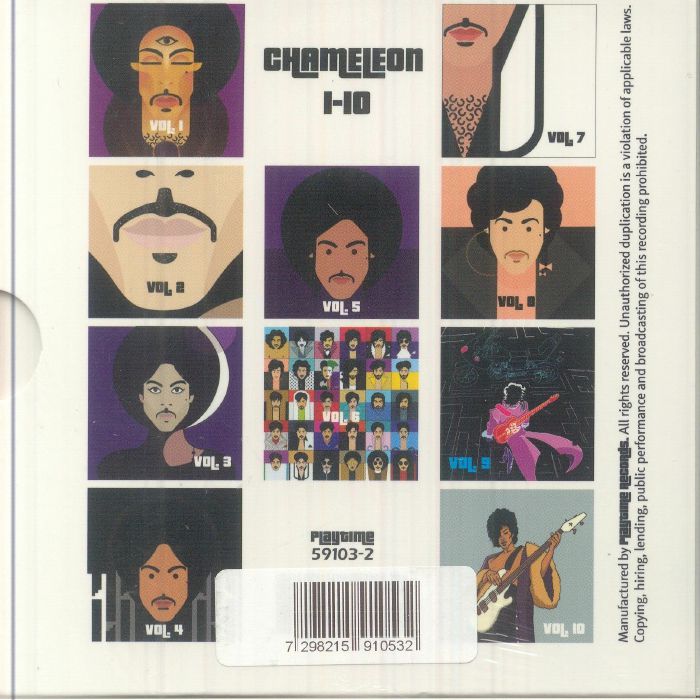 PRINCE - Chameleon Vol 1-10 (reissue) CD at Juno Records.