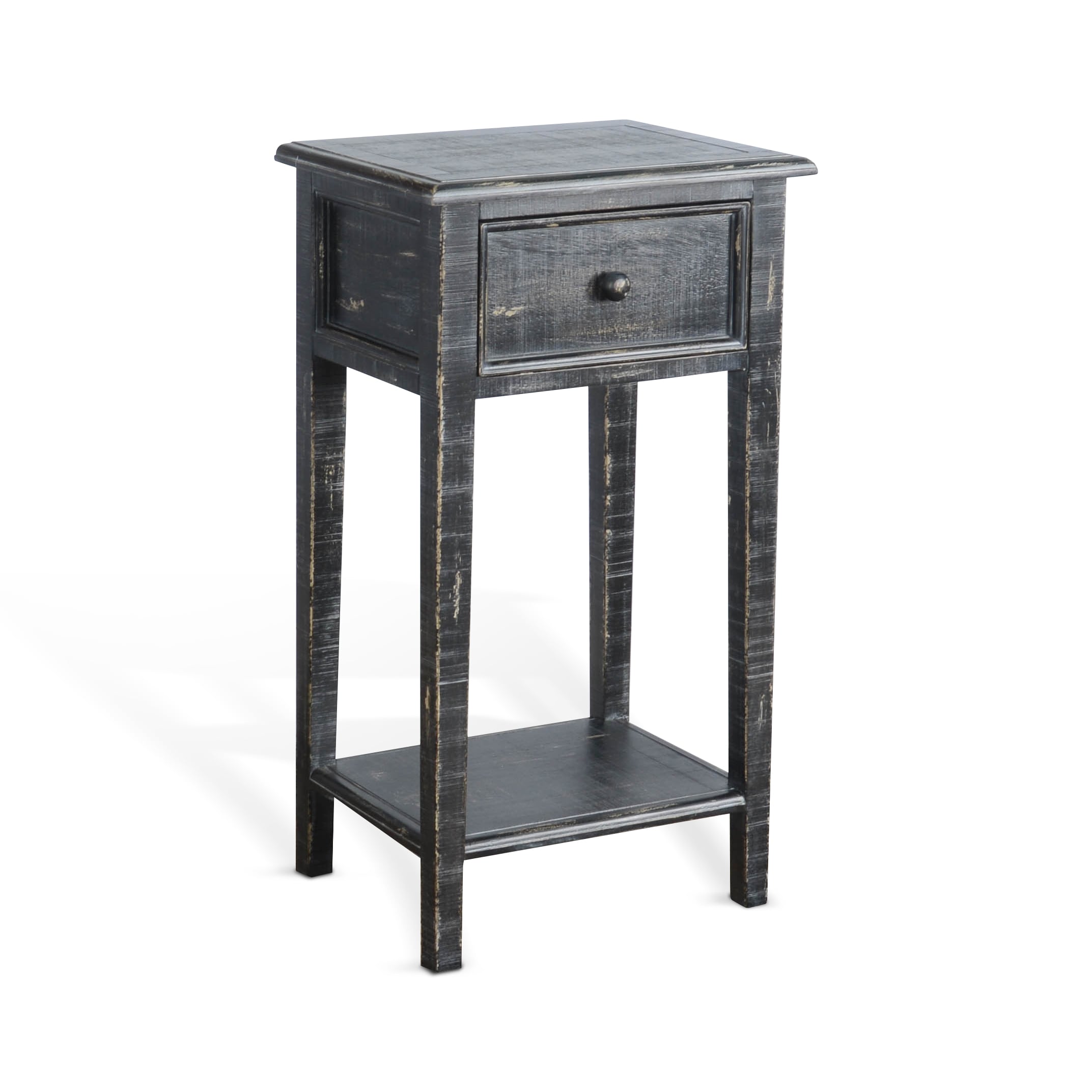 Sunny Designs Marina 2090BS Farmhouse Side Table with Drawer