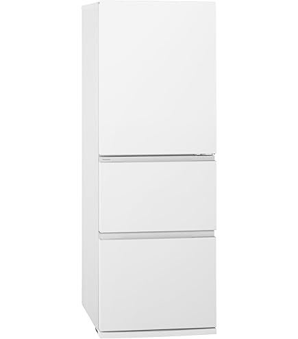 Amazon | パナソニック 冷蔵庫 幅60cm 450L サテンオフホワイト NR