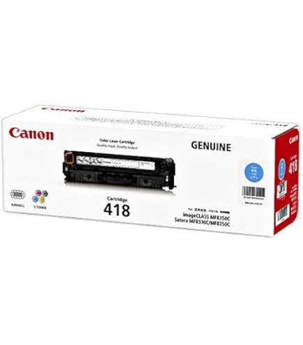 Amazon.co.jp: CANON トナーカートリッジ418 カラー3色セット 純正品