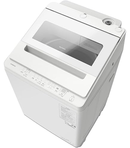 Amazon.co.jp: Hitachi Washing Machine 26.6 lbs (12 kg) BW-X120 K W