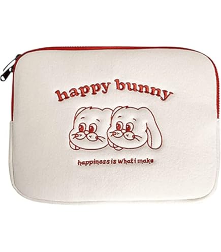 Amazon.co.jp: 88flix パソコンケース 韓国 13インチ PCケース うさぎ