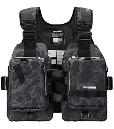 Amazon | シマノ(SHIMANO) XEFO・アクトゲームベスト VF-274R ブラック