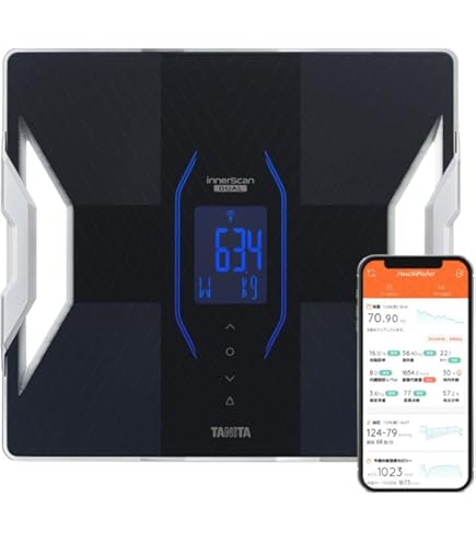 Amazon | RD909-BK(ブラック) 体組成計 インナースキャンデュアル